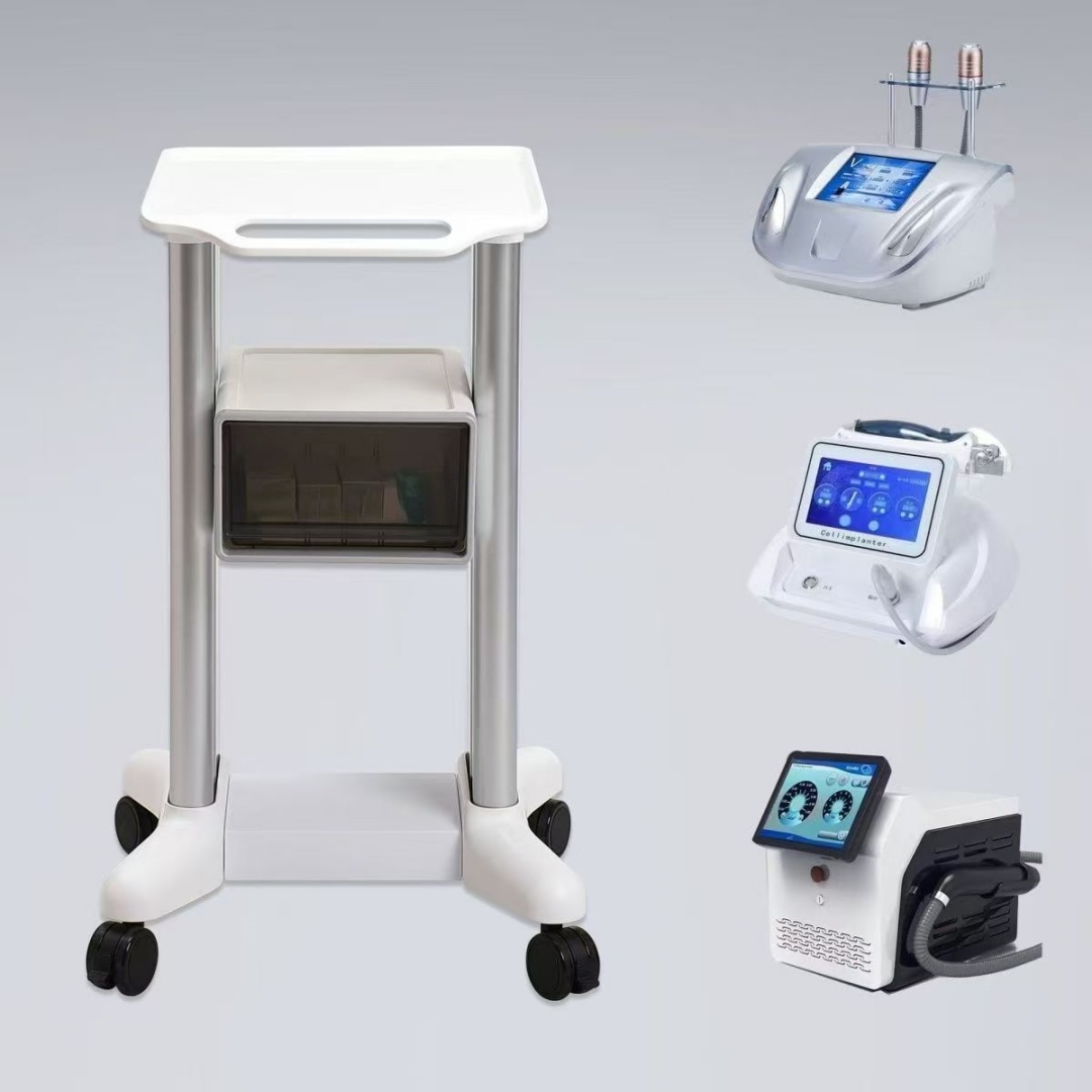 Medical Lab Furniture - Medical Trolley Storage Cart With Removable