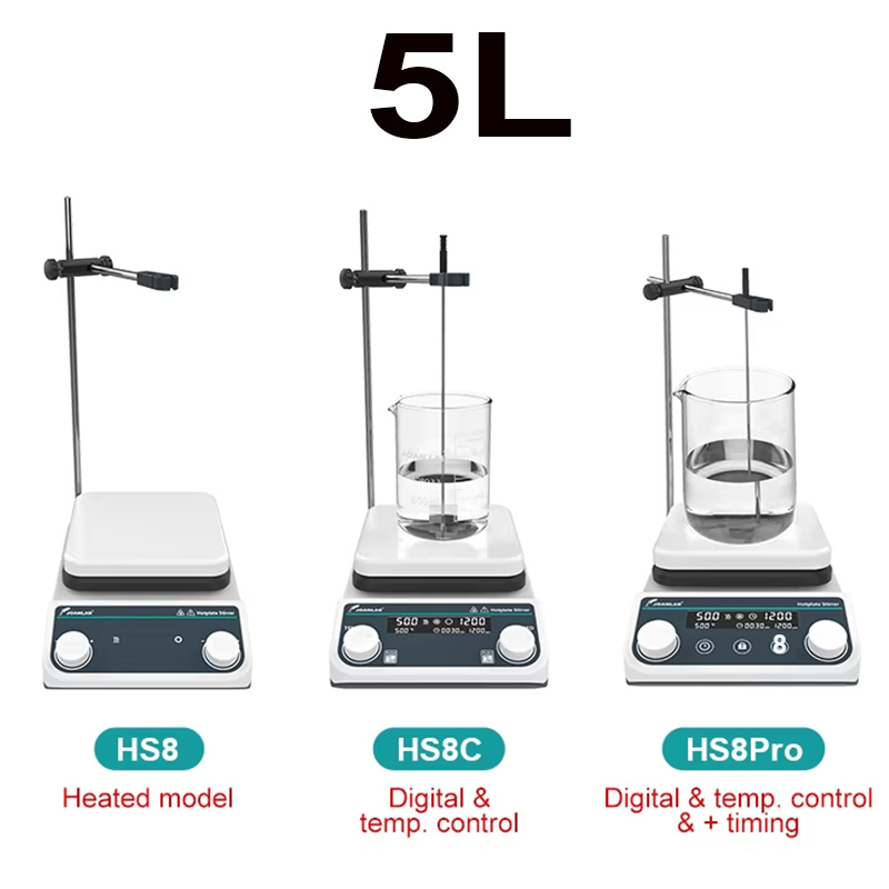 Magnetic Stirrer Hotplate - JOANLAB Magnetic Stirrer Laboratory Digital Display