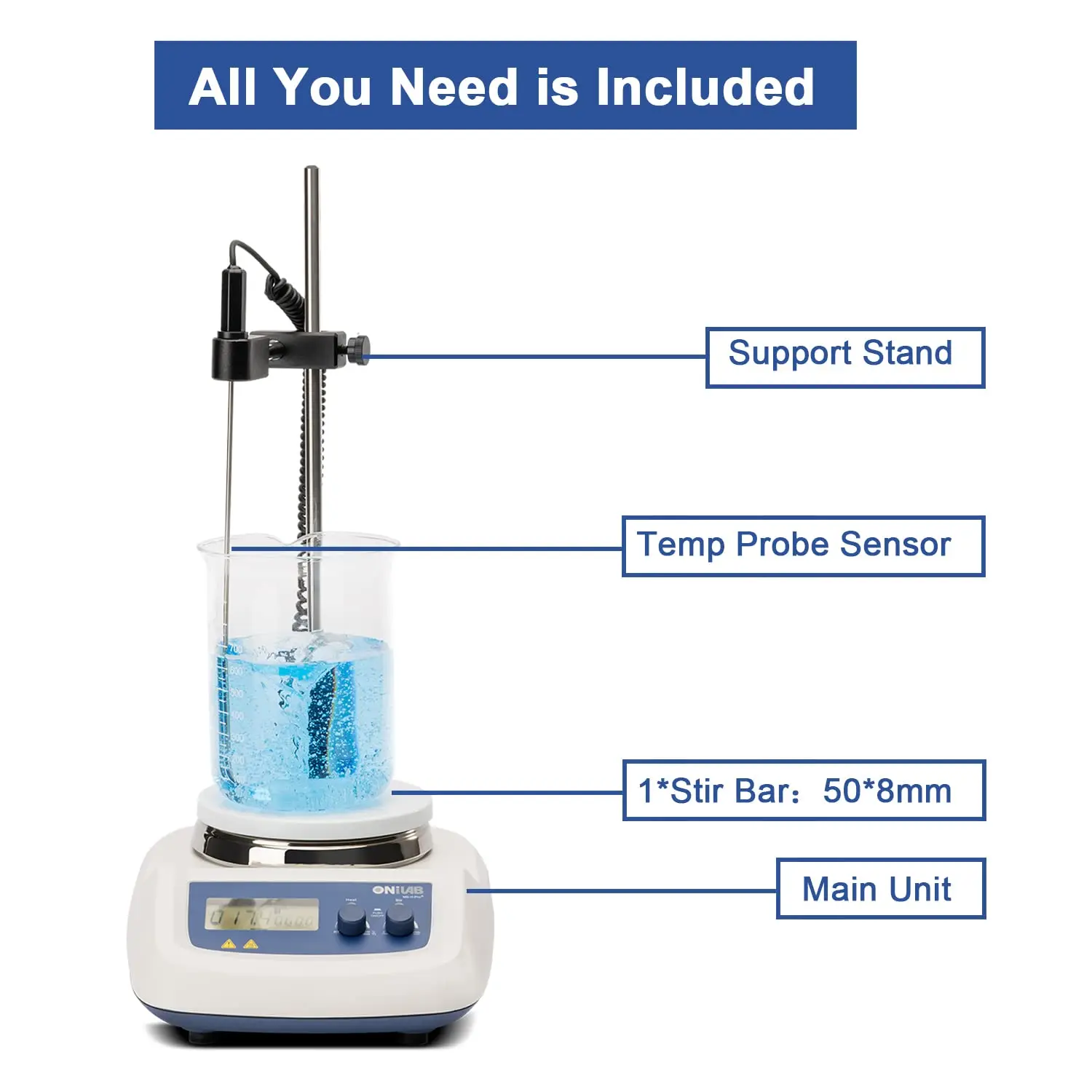 ONiLAB 340C Magnetic Hotplate  - Magnetic Stirrer Hotplate 评论和价格