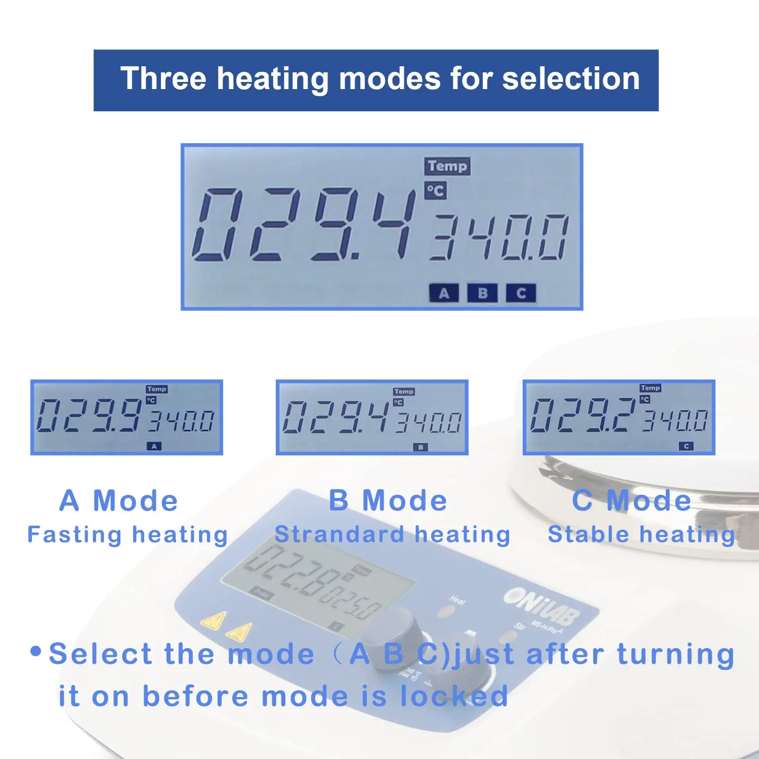 ONiLAB 340C Magnetic Hotplate  - Magnetic Stirrer Hotplate 评论和价格