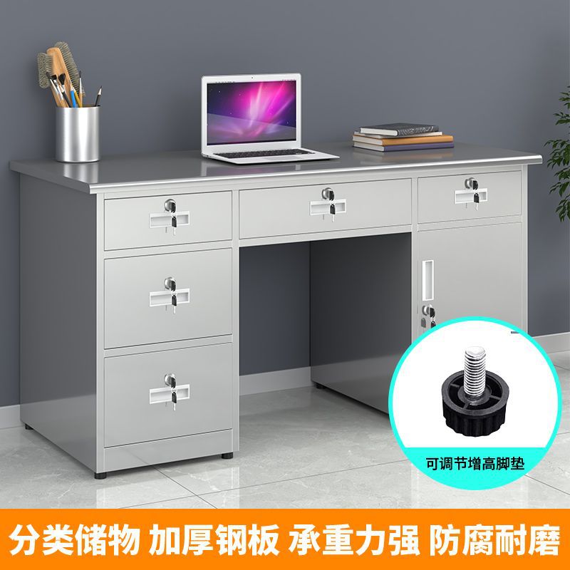 Stainless steel computer desk, - Medical Lab Furniture 评论和价格