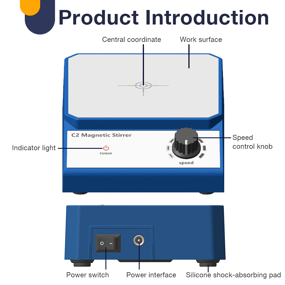 2025 New C2 2L Magnetic Stirre - Magnetic Stirrer Hotplate 评论和价格