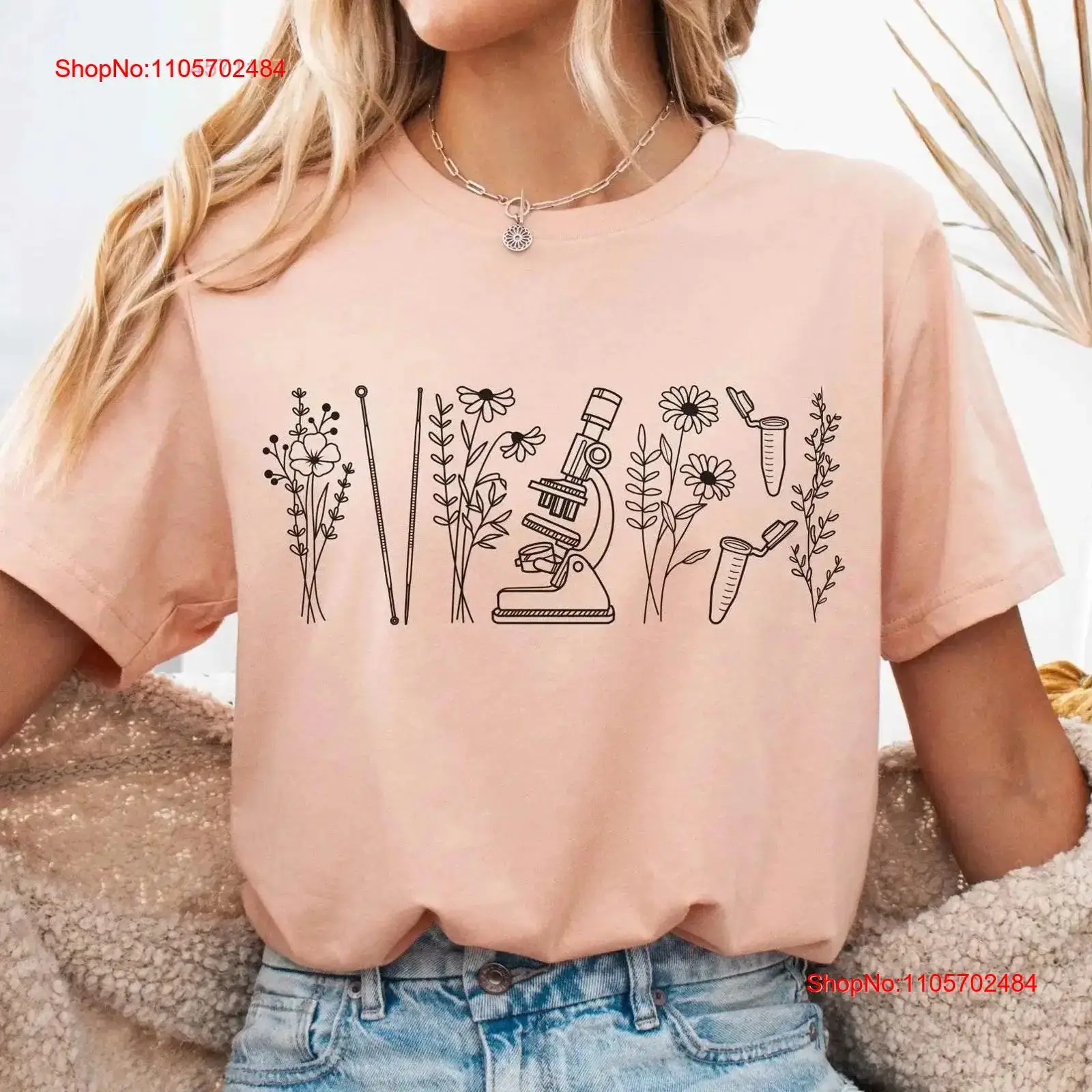 Microbiology T Shirt Biology T - Medical Lab Technologist 评论和价格