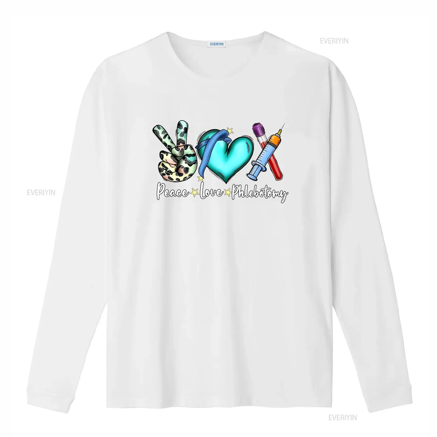 Peace Love Phlebotomy T Shirt  - Medical Lab Technologist 评论和价格