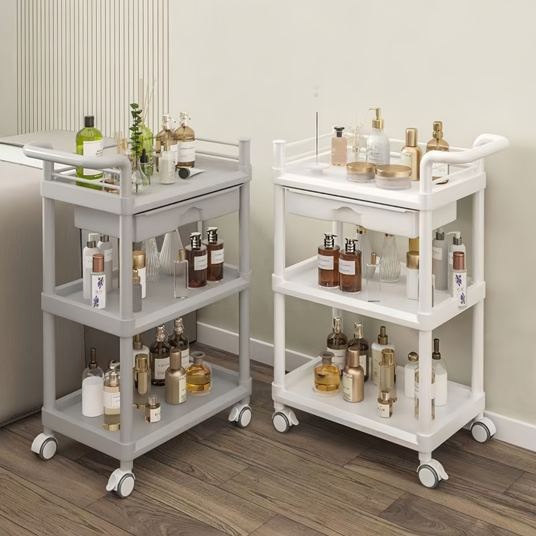 3-Tier Medical Utility Cart Wi - Medical Lab Furniture 评论和价格